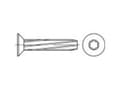 Miniatyrbilde 4 av 4: TOOLCRAFT 141880 Pladeskruer M6 16 mm T-profil DIN 7516 Stål Galvaniseret 500 stk