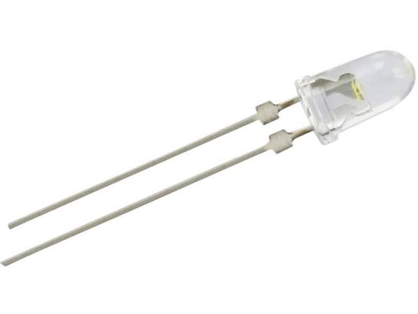 Nichia NSPU510CS UV-LED 375 nm 5 mm med radiell tråd
