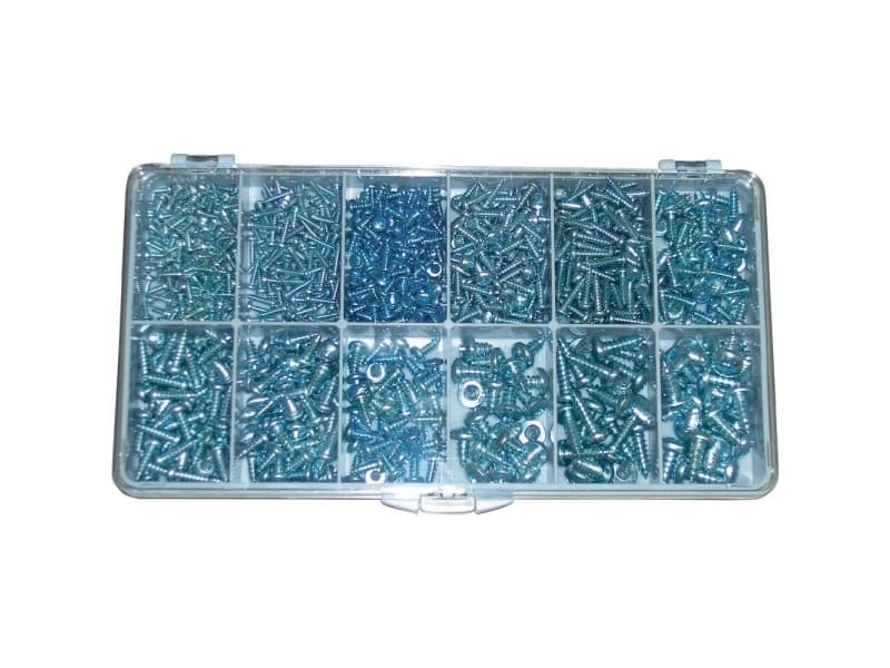 TOOLCRAFT DIN 7981 - STZN Sänksänkt slitsad skruv 730 Delar