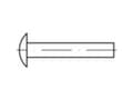 Miniatyrbilde 3 av 4: TOOLCRAFT 112357 Flad rund nitte (Ø x L) 4 mm x 16 mm Stål 1000 stk
