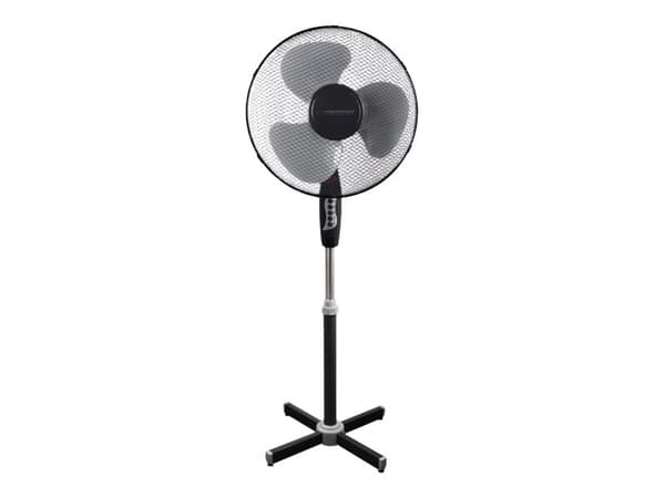 Esperanza HURRICANE - Jääkaappituuletin - lattiatuuletin - 40 cm - musta/harmaa