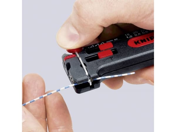 Knipex 12 80 100 SB, 34 g, Grå, Röd