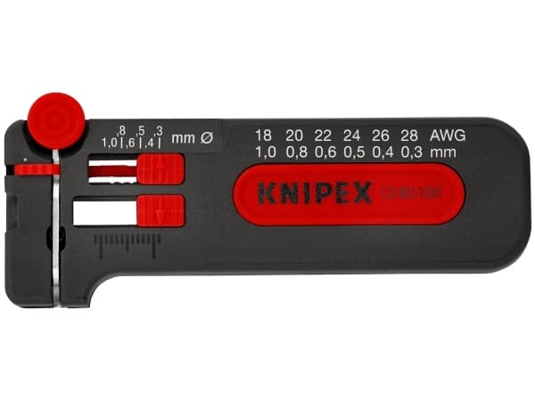 Knipex 12 80 100 SB, 34 g, Grå, Röd