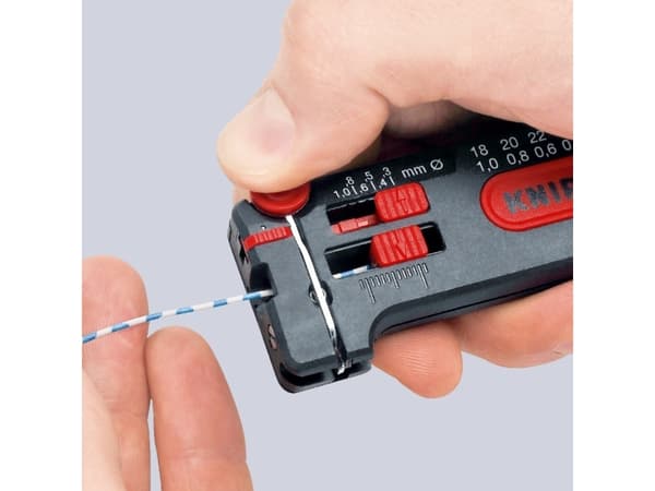 Knipex 12 80 100 SB, 34 g, Grå, Röd