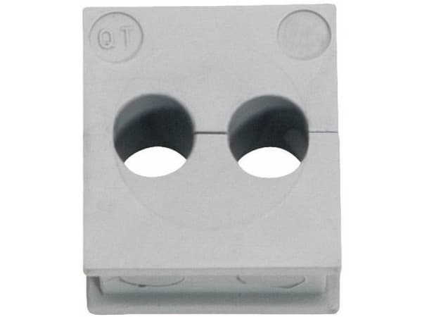 Icotek Qt 2/5 Cable Entry Terminal Ø Max.: 5 Mm Elastomer Gray 1 Pcs
