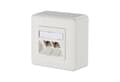 Pikkukuva 3 / 5: METZ CONNECT 1309120002-E, RJ-45, 6a, Valkoinen, 85 mm, 43 mm, 85 mm