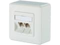 Pikkukuva 4 / 5: METZ CONNECT 1309120002-E, RJ-45, 6a, Valkoinen, 85 mm, 43 mm, 85 mm
