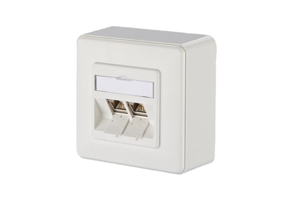 METZ CONNECT 1309120002-E, RJ-45, 6a, Valkoinen, 85 mm, 43 mm, 85 mm Valkoinen