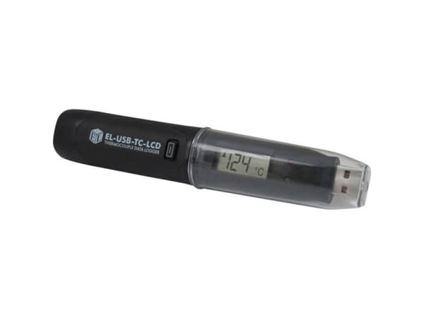 Lascar Electronics EL-USB-TC-LCD EL-USB-TC-LCD Lämpötilatietojen kirjauslaite Mittauslämpötila -200 - 1350 °C