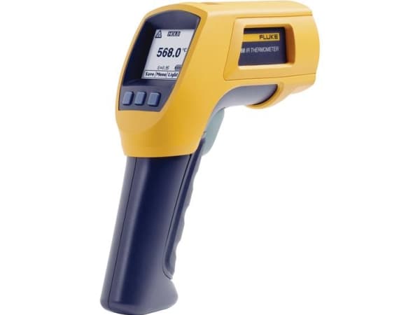 Fluke 568, F, °C, -40 - 800 °C, Sort, Gult, -40 - 1472 °F, 500 ms, 1,9 cm