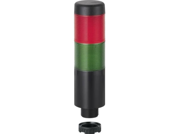 Werma Kompakt 37, Vihreä, Punainen, 50000 h, Polykarbonaatti (PC), -20 - 50 °C, IP65, 24 V