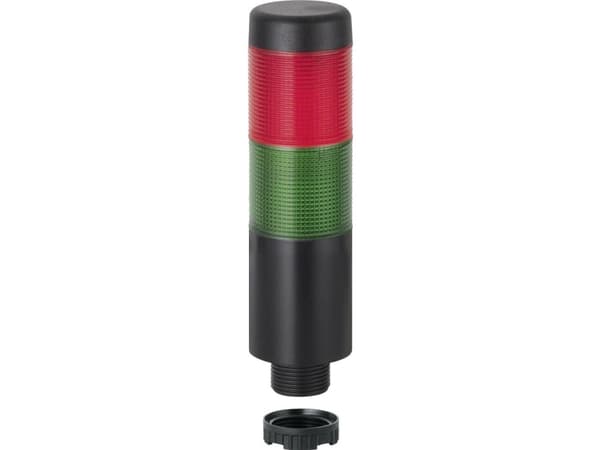 Werma Kompakt 37, Vihreä, Punainen, 50000 h, Polykarbonaatti (PC), -20 - 50 °C, IP65, 24 V