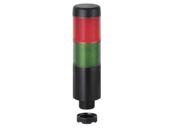Werma Kompakt 37, Vihreä, Punainen, 50000 h, Polykarbonaatti (PC), -20 - 50 °C, IP65, 24 V