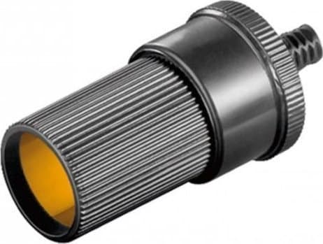 Goobay 11408, Car Cigarette Lighter, Musta, Naaras, Suora, 12 V, 5 A