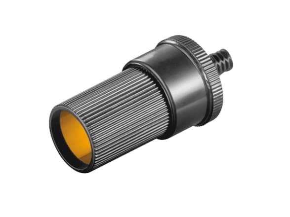 Goobay 11408, Car Cigarette Lighter, Musta, Naaras, Suora, 12 V, 5 A