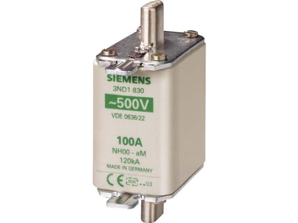 Siemens 3ND1836 Sikringsindsats Sikringsstørrelse = 0 160 A 500 V 3 stk 3 stk