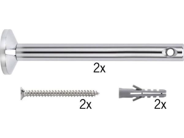 Paulmann 178.24, Kromi, Metalli, 1,6 cm, 165 mm, 6 kpl