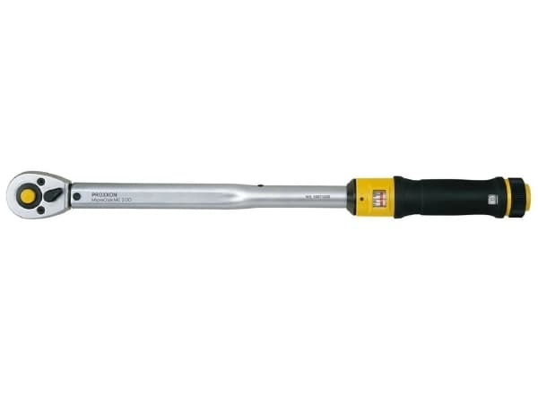Proxxon MicroClick MC 200, Skrallenøkkel, Nm, Mekanisk, 1/2", 12.5 mm, 40 - 200 Nm