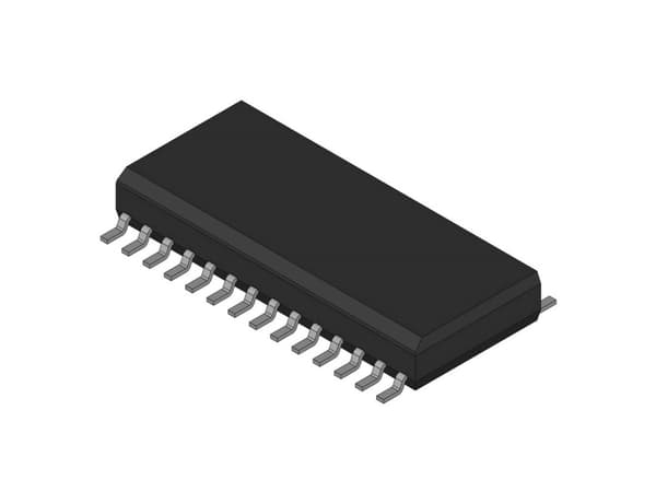 Analog Devices AD7805BRZ Uppsättning av dataloggnings-IC - digital-analog omvandlare (DAC) SOIC-28-W