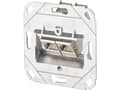 Pikkukuva 4 / 5: METZ CONNECT E-DAT 2x UP0 Cat.6A, RJ-45, 6a, Hopea, Metalli, 69,9 mm, 32,9 mm