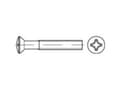 Miniatyrbilde 4 av 4: TOOLCRAFT 134668 Undersænkede linseskruer M6 45 mm Krydskærv Philips DIN 966 Stål Galvaniseret 500 stk