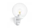 Miniatyrbilde 1 av 5: STEINEL L 585 S WS, Utendørs veggbelysning, Hvit, Glass, Plast, IP44, Hage, II