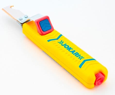 Jokari 10280 NO. 28 H SECURA Afisoleringskniv Egnet til Rundkablar 8 til 28 mm
