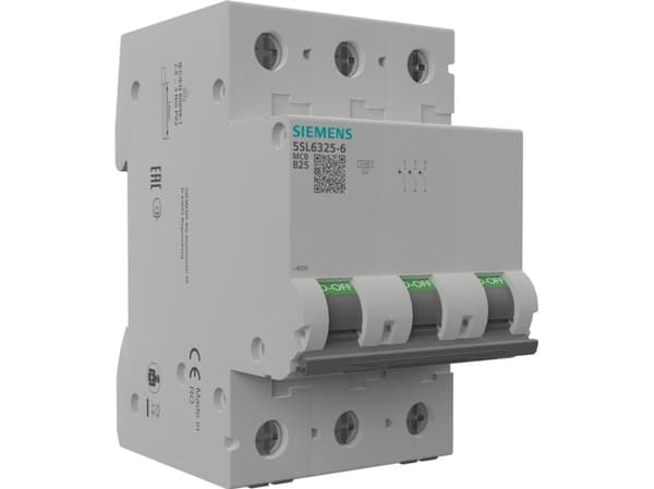 Siemens 5SL6325-6 Siemens Indus.Sector Strömbrytare 3-polig 25 A 400 V