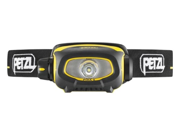 Petzl PIXA 2 - Huvudficklampa - LED - 2-läge - svart/gul