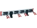 Miniatyrbilde 4 av 5: Bruns 60457 Udstyrsholdeskinne 4 holdere + 2 kroge