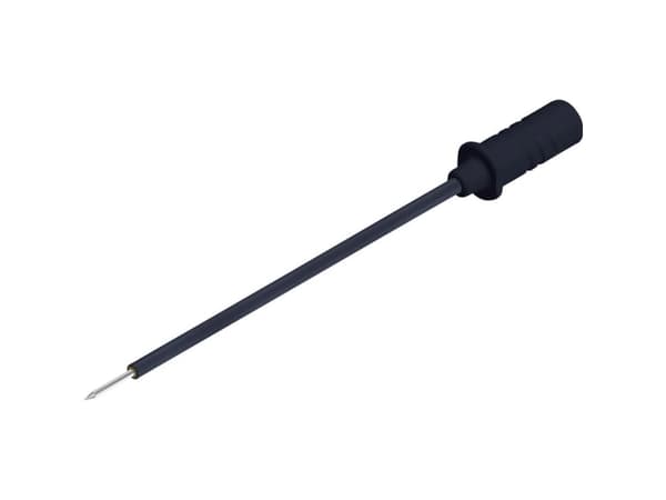 SKS Hirschmann MICRO-PRUEF MPS 2/064 FT SW Probe Stik: 0,64 mm CAT I Sort