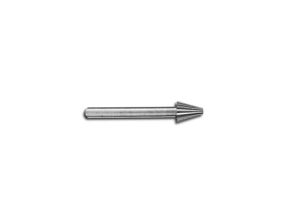 Donau Elektronik 1681 Fræsestift Spidsbue Mål, Ø 6 mm Skaftdiameter 3 mm