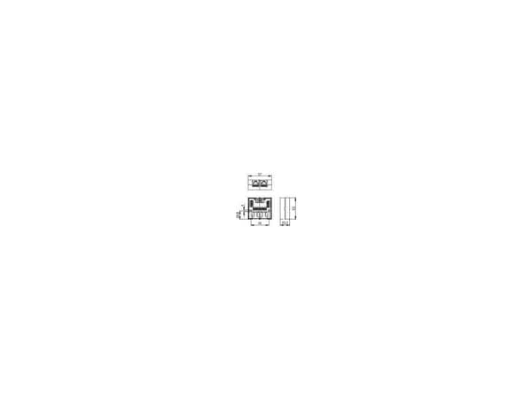 Telegärtner J00023A0056, RJ-45, Vit, 57 mm, 53 mm, 23,3 mm, 50 g
