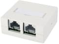 Miniatyrbild 5 av 5: Telegärtner J00023A0056, RJ-45, Vit, 57 mm, 53 mm, 23,3 mm, 50 g