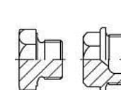 TOOLCRAFT 144001 Låseskruer M18 Udvendig sekskant DIN 7604 Stål Galvaniseret 25 stk
