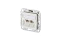 Pikkukuva 1 / 5: METZ CONNECT 130B12D21102-E, RJ-45, 6a, -40 - 70 °C, valkoinen, akryylinitriilibutadieenistyreeni, sinkki, GHMT, CE
