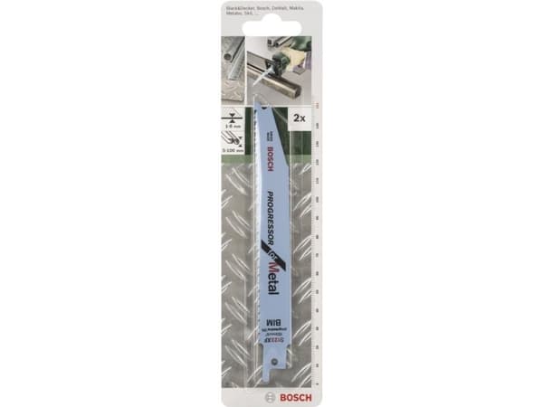 Bosch tarvikkeet 2609256710 Sapelisahanterä bimetalli, S 123 XF Sahanterän pituus 151 mm 2 kpl