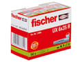 Miniatyrbilde 4 av 5: Fischer 77889, Veggplugg, Lettbetong, Murstein, Betong, Gipsfiberplate, Gipsplater, Nylon, 6 mm, 35 mm, 6 mm