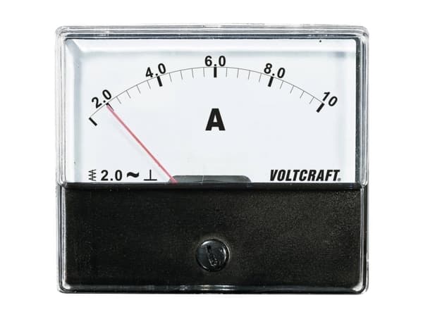 VOLTCRAFT AM-70X60/10A AM-70X60/10A Installationsmåleapparat AM-70X60/10A 10 A Blødt jern