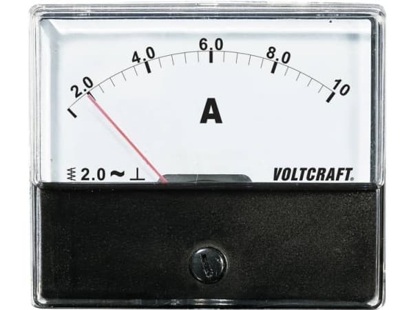 VOLTCRAFT AM-70X60/10A AM-70X60/10A Installationsmåleapparat AM-70X60/10A 10 A Blødt jern