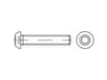Miniatyrbild 3 av 4: TOOLCRAFT 148142 Linseskruer M10 55 mm Indvendig sekskant Stål 100 stk