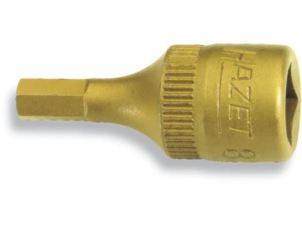 HAZET 8501-5, 1 stykker, 25,4 / 4 mm (1 / 4"), Kromvanadiumstål, 28 mm, 11 g