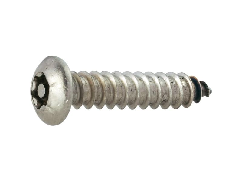 TOOLCRAFT 88114 Linsskruvar 4.2 mm 13 mm T-profil med stift Rostfritt stål 10 st