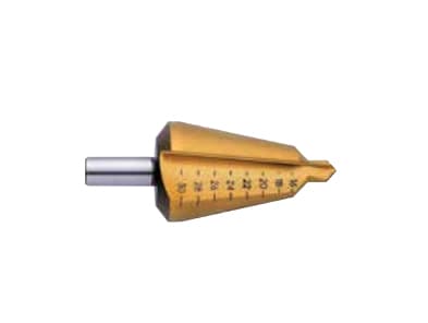Exact 50104, Drill, Konisk bor for metallplatearbeid, Høyrehåndsrotasjon, 103 mm, Stål, 9 mm
