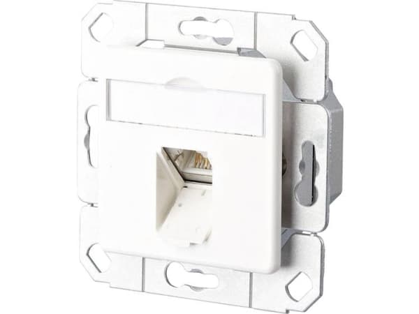 METZ CONNECT 1307371102-I, RJ-45, Pärlemorfärgad, Vit, 69,9 mm, 39,5 mm, 69,9 mm