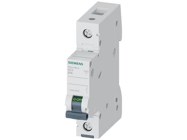 Siemens 5SL4116-6 Siemens Indus.Sector Strömbrytare 1-polig 16 A 230 V, 400 V