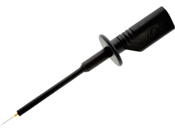 SKS Hirschmann PRUEF 1610 FT Sikkerhedstestspids Stikforbindelse 2 mm CAT II 1000 V Sort