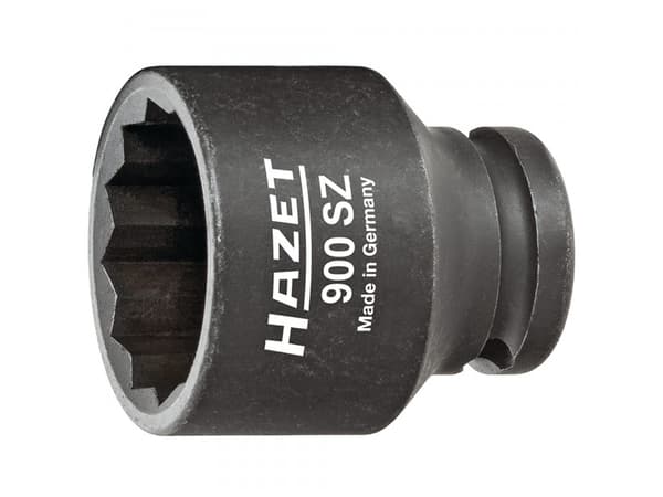 HAZET 900SZ-30, Kraftpipe, Sort, 1 hoder, 1/2", Metrisk, 30 mm
