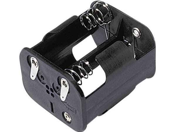 MPD;BH22CL;Batteriholder;4X R14 (C);Loddetilslutning;(L x B x H) 61 x 54 x 40 mm