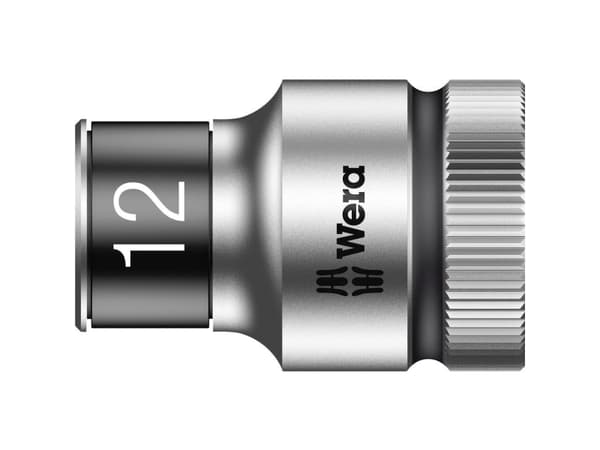 Wera 05003732001, 1 styck, Hexagonal, 25,4 / 2 mm (1 / 2"), 12 mm, 12 mm